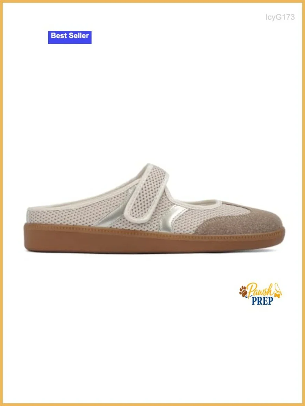 Slip on Mary Jane Sneakers | Hook and Loop Slingback Walking Shoes Lightweight